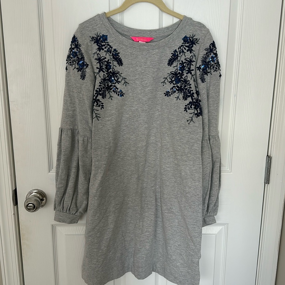 Lilly Pulitzer sweatshirt dress